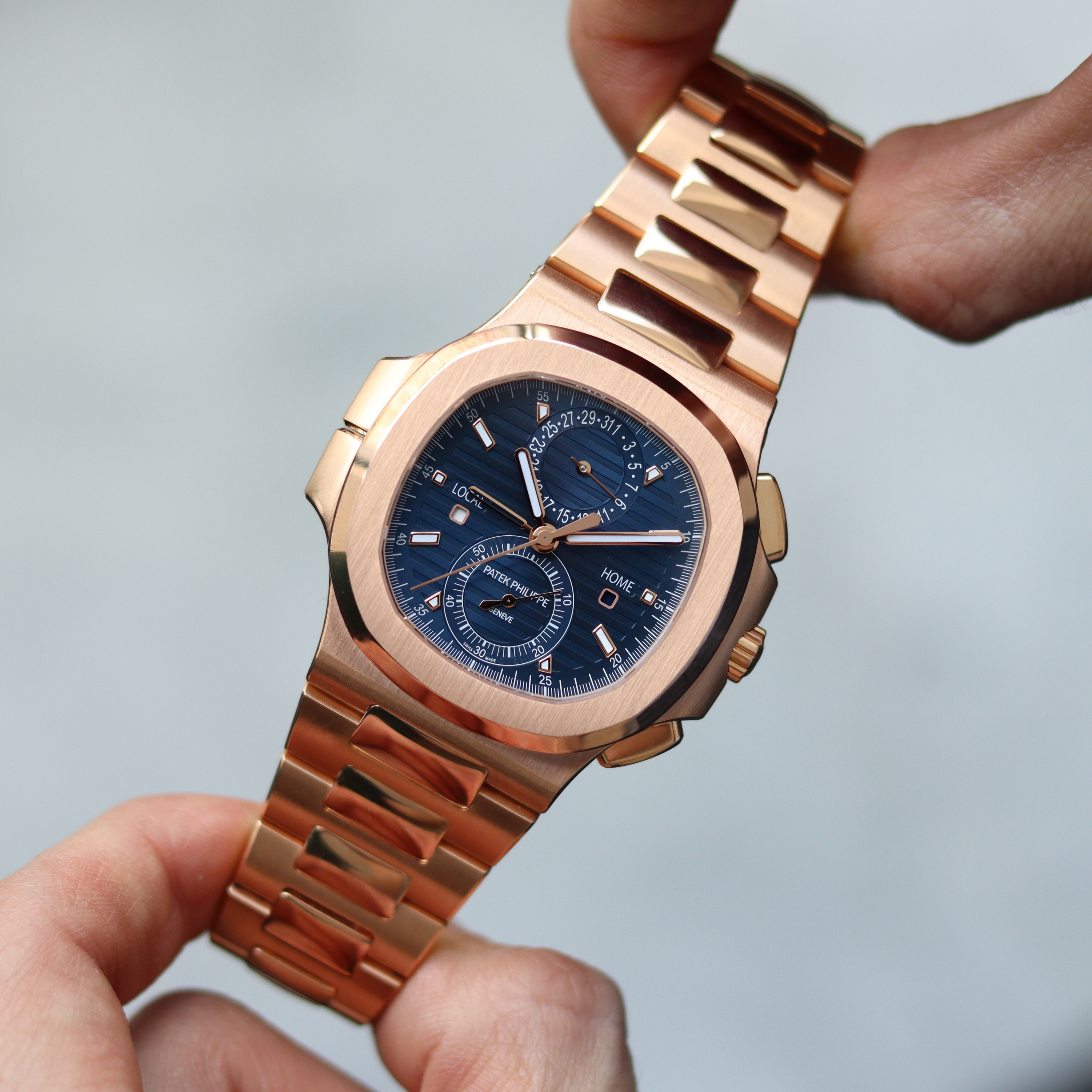 Patek Philippe Nautilus Travel Time Chronograph 2024 fullset